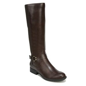 "LifeStride Women's X-Anita Knee High Boot, Size 9.5, Sleek Footwear" Chocolate
